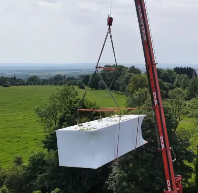 Modular houses rapid deployment